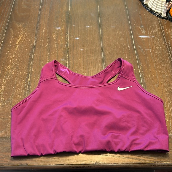 Nike Other - Nike Sports Bra.  3X.  Magenta with white Nike Swoosh Logo.
